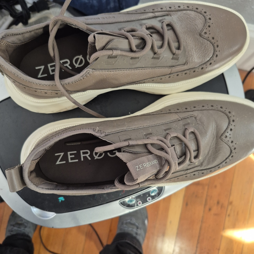 Men's Brown Leather Sneakers